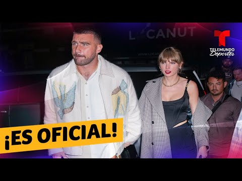 Así oficializó Taylor Swift su noviazgo con Travis Kelce | Telemundo Deportes