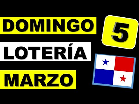 Resultados Sorteo Loteria Domingo 5 de Marzo 2023 Loteria Nacional de Panama Dominical de Hoy