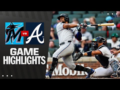 Marlins vs. Braves Game Highlights (8/7/25) | MLB Highlights