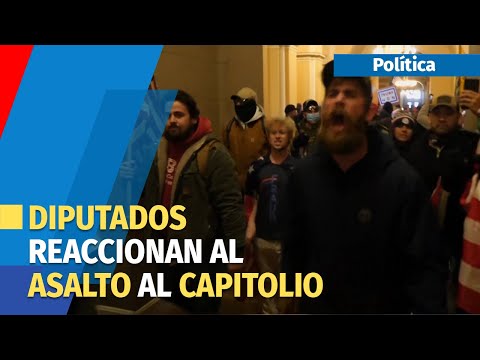 Diputados salvadoreños reaccionan al asalto al Capitolio de los Estados Unidos