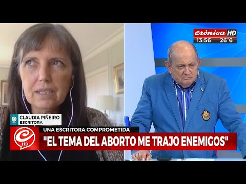 Claudia Piñeiro: El tema del aborto me trajo enemigos