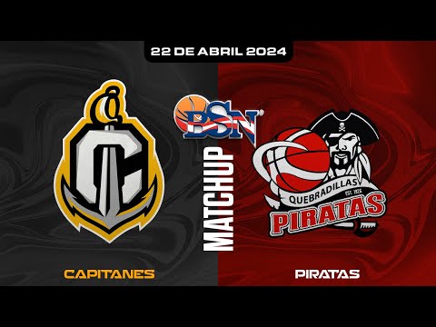 Capitanes de Arecibo vs. Piratas de Quebradillas - BSN2024