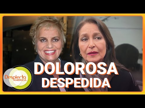 Daniela Romo llora la muerte de Tina Galindo | Despierta América | Hoy | 31 de enero