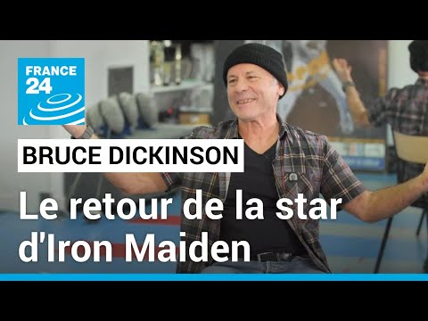 Bruce Dickinson : le retour de la star d'Iron Maiden • FRANCE 24