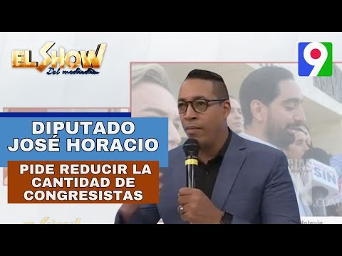 El Diputado José Horacio pide reducir la cantidad de congresistas | El Show del Mediodía