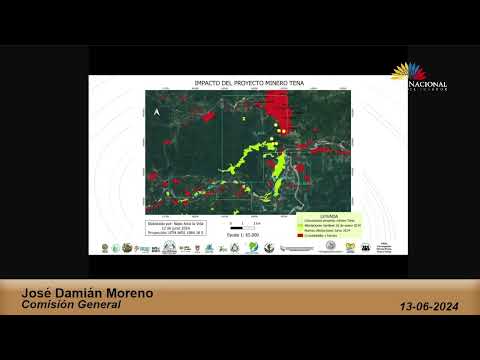 José Moreno  - Sesión 934 - #Amazonía - Comisión General