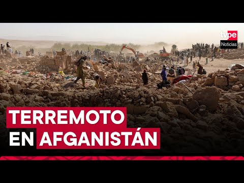 Afganistán: aumenta a 2 mil el número de muertos por fuerte terremoto en Herat