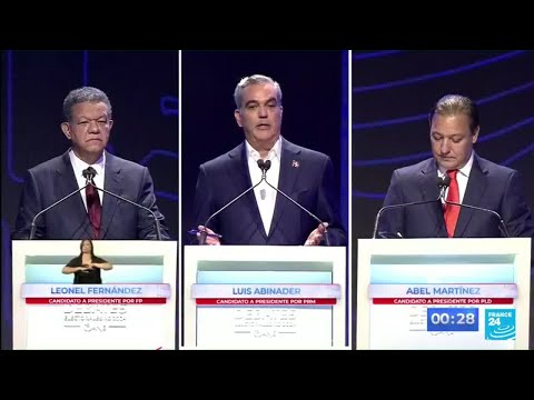 Los principales candidatos para llegar a la Presidencia de República Dominicana • FRANCE 24 Español