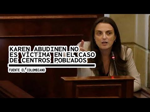 #LOÚLTIMO  KAREN ABUDINEN NO ES VICTIMA EN EL CASO DE CENTROS POBLADOS