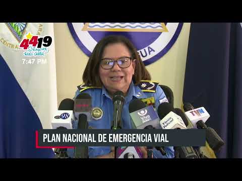 Reporte policial en Nicaragua. Menos fallecidos en accidentes de tránsito