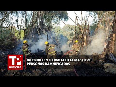 Incendio en Floralia deja más de 60 personas damnificadas |11.03.2024| TP Noticias