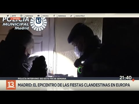 Madrid: el epicentro de las fiestas clandestinas en Europa
