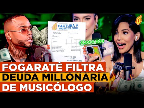 FOGARATÉ FILTRA DEUDA MILLONARIA DE MUSICÓLOGO “ANA CAROLINA HABLA SOBRE VERGÜENZA EN DISCOTECA”