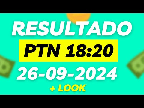 RESULTADO - Jogo do bicho ao vivo - PTN 26_09_2024