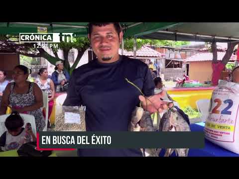Acuicultor elabora concentrado para peces en la Isla de Ometepe - Nicaragua