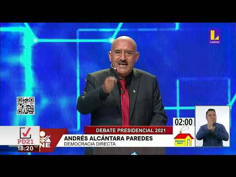 ??#PerúDecide2021 Andrés Alcántara:Yo me contagié, tomé ivermectina y salí a recorrer todo el país