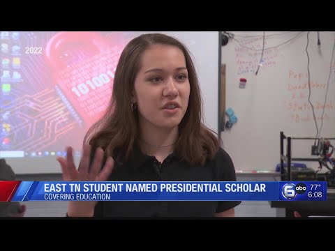 East Tennessee Student Name Presidential Scholar