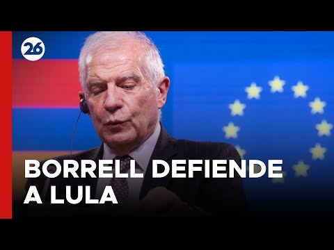 Borrell defendió a Lula luego de la relación que hizo entre Israel y Hitler