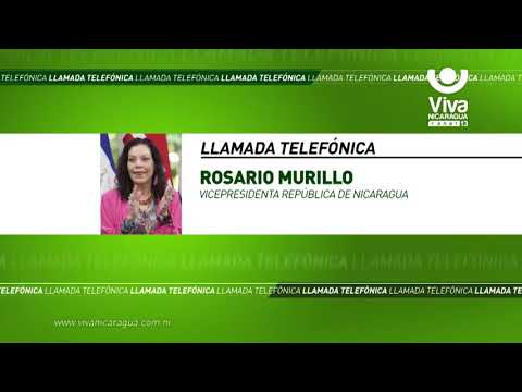 Vice Presidenta Rosario Murillo en comunicación especial con las familias nicaragüenses.