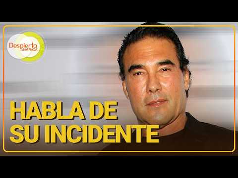 Eduardo Yáñez aclara su incidente con una reportera: Ya me traen de bajada | Despierta América