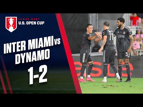 US Open Cup Final: Inter Miami CF vs. Houston Dynamo FC 1-2 | Telemundo Deportes