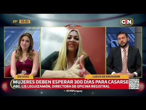 Mujeres deben esperar 300 días para volver a casarse