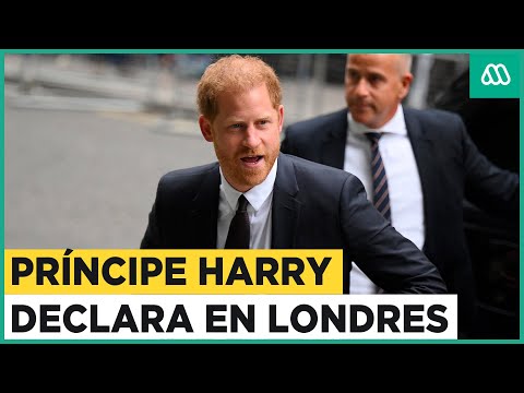 Príncipe Harry reaparece declarando en Londres: La polémica demanda en el Reino Unido