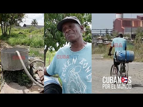 Oficio del aguatero en Cuba, una muestra de un país que vive prácticamente en la comunidad primitiva