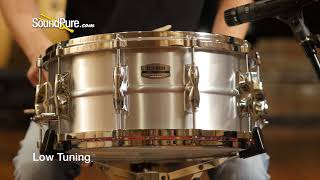 Yamaha 6.5x14 Recording Custom Aluminum Snare Drum Quick 'n' Dirty