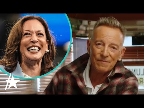 Bruce Springsteen Endorses Kamala Harris, Calls Donald Trump 'Dangerous'