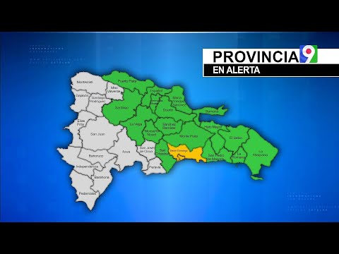 COE mantiene una provincia en alerta por vaguada | Emisión Estelar SIN con Alicia Ortega