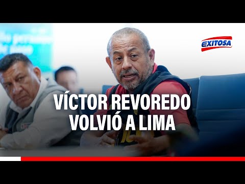 Coronel PNP Víctor Revoredo, jefe del Área Contra la Criminalidad de Trujillo, vuelve a Lima