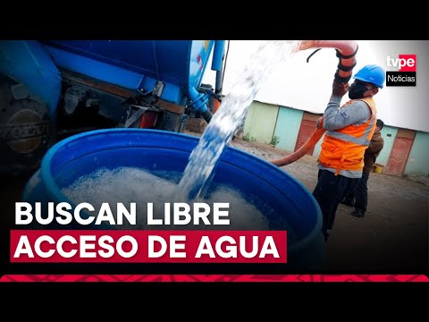 Jesús María: realizan plantón en OSCE por falta de agua potable