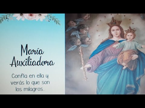 Sta. Misa  María Auxiliadora Virgen de los tiempos difíciles