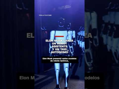 Elon Musk lanza un robot asistente y un taxi autónomo