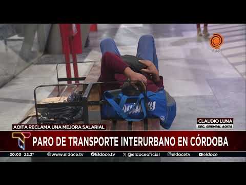 Transporte interurbano en Córdoba: sigue el conflicto y ahora se viene un paro por 48 horas