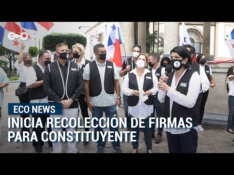 Inicia proceso de recolección de firmas para reformas constitucionales en Panamá | Eco News
