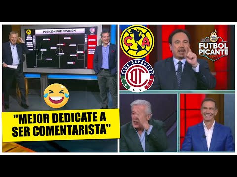 TODOS se BURLAN de PELÁEZ por su 11 ideal del América vs Toluca en Liga MX  | Futbol Picante