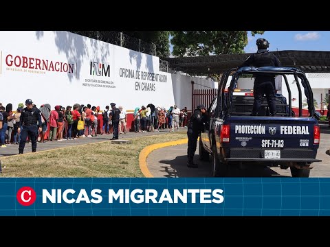 Nicaragüenses varados en México, entre el sufrimiento y la esperanza