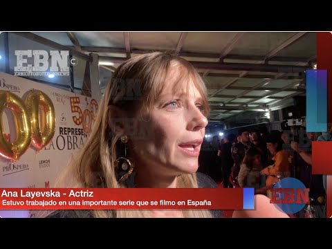 ANA LAYEVSKA no le hace el feo a las telenovelas después de estar en una IMPORTANTE serie en ESPAÑA