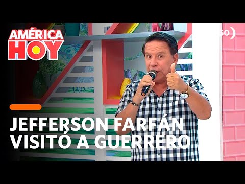 América Hoy: Jefferson Farfán llegó a Trujillo para ver a Guerrero (HOY)