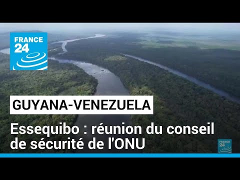 Crise entre le Guyana et le Venezuela : réunion du conseil de sécurité de l'ONU • FRANCE 24