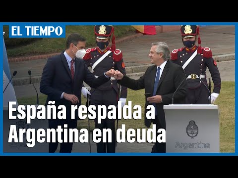 Espan?a expresa respaldo a Argentina en negociaciones por la deuda