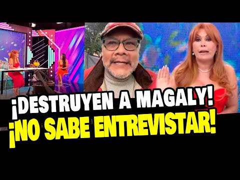 MAGALY MEDINA NO SABE ENTREVISTAR Y NO DEJA HABLAR SEGÚN TOMÁS ÁNGULO