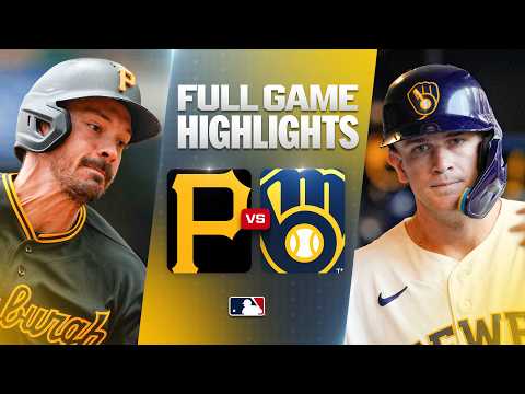 피츠버그 파이리츠 vs 밀워키 브루어스: 공식 풀 경기 하이라이트 (8월 6) | 2026 MLB 시즌