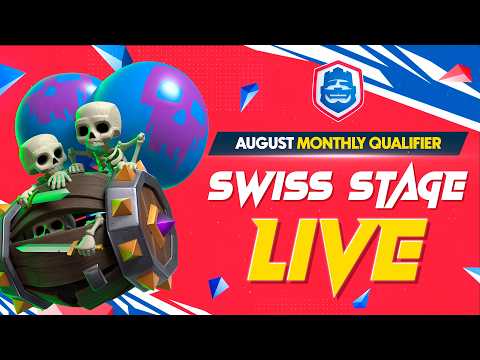 【クラロワ】CRL26 8月マンスリー予選 DAY 1 日本選手応援！！[日本語]