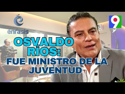 Osvaldo Ríos: “Fui Ministro de la Juventud en mí Puerto Rico” | Énfasis con Iván Ruiz 1/4