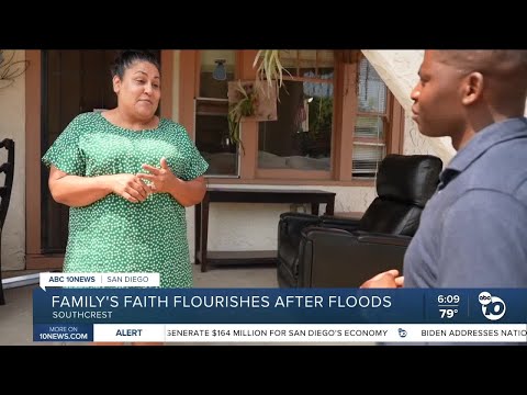 Family's faith flourishes after floods