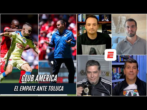 El CLUB AMÉRICA no paso del empate ante TOLUCA y cedió el liderato de la LIGA MX | Exclusivos