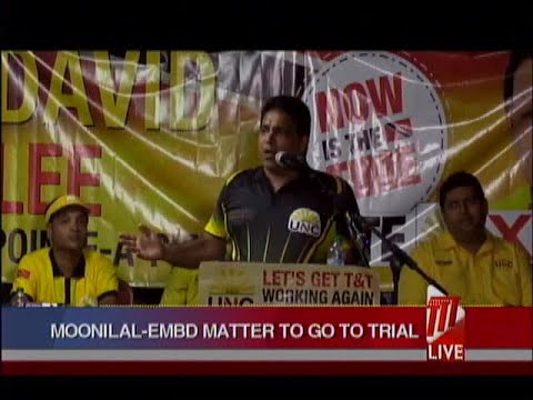 Moonilal-EMBD Matter To Go To Trial